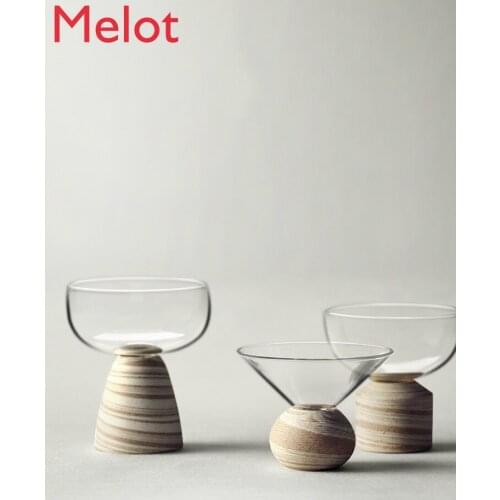 Handmade Heat-Resistant Glass Scented Tea Cup Pot Small Teacup Master Single Cup Tea Cup Teapot Sake Cup Mixing Glasses