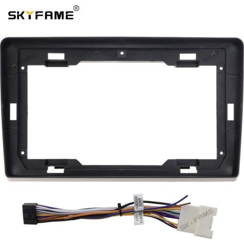 SKYFAME Car Frame Cable For Mitsubishi TRITON 2019 Android Big Screen Dask Kit Fascia Frame