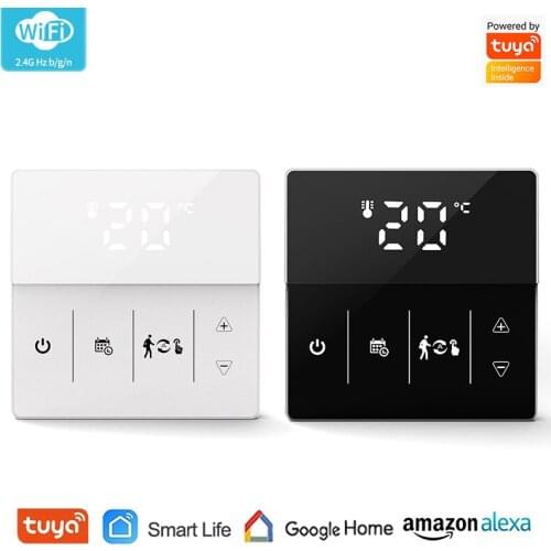 Tuya WIFI Smart Temperature Controller Smart Home Electric Floor Heating Thermostat APP Remote Control Support Alexa Google Home