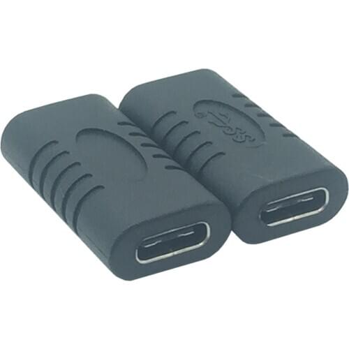 USB C Adapter USB 3.1 Type C Female To Female F/F USB-C Extension Connector Adapter For Laptop Converter For Tablet Phone