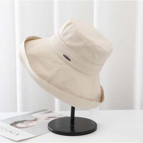 Spring Women Hat Cap Flat Bucket Hat Ladies Sun Hat Female Summer Hip Hop Panama Cap Bob Chapeau Fisherman Fishing Hat