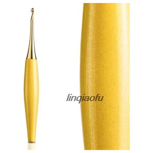 High quality original yellow gold head crochet (18K gold plating)