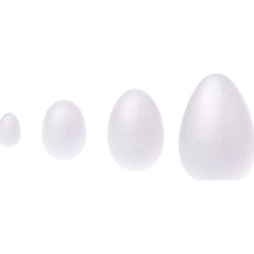 Egg Ball Modeling Polystyrene Styrofoam Foam For DIY Easter Christmas Gifts Party Supplies Decoration 3/6/8/12cm