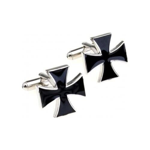 Black Cross Cufflink 15 Pairs Free Shipping