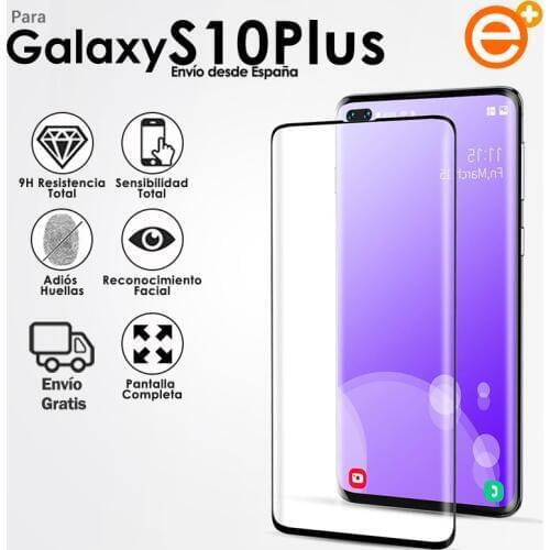 Screen Protector tempered glass full for Samsung S10 Plus S10 + protective safety glass for Smartphone