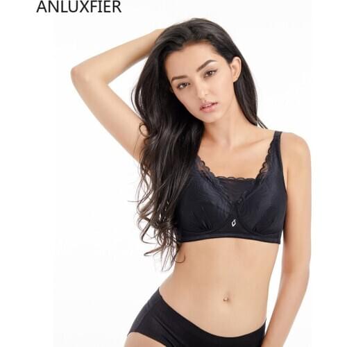 X9030 Women Bra for Silicone Inserts Post Mastectomy Underwear Pocket Bra Breast Cancer Female Lingerie Lace Bra with Pocket
