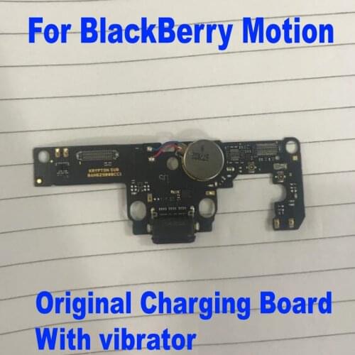 100% Original Charge board For BlackBerry Motion Microphone USB Plug Charging Port Charge Board Flex Cable Full IC With vibrator