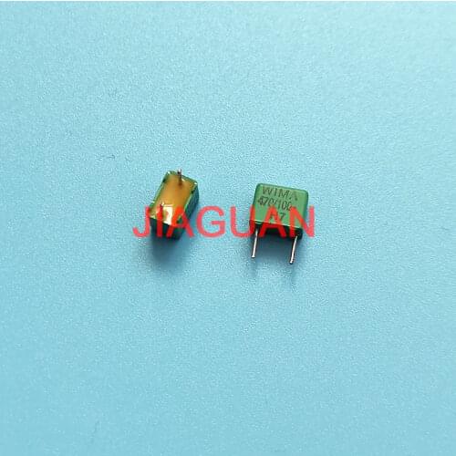20PCS NEW green WIMA FKP2 470PF 100V 0.47NF 471/100v PCM5 Audio 470P hot sale FKP-2 471 P5MM