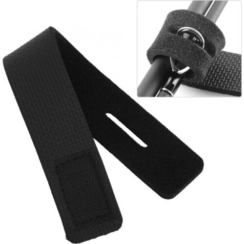 4pcs Fishing Rod Band EVA Adjustable Fixing Strap Belt Fish Pole Rod Magic Sticker With hook&loop Outdoor Fishing Rod Accessory