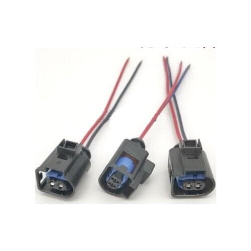 50/100 pcs 4D0 971 992 A 4D0971992A Motor Horn Plug Connector 2 Pin female waterproof connector Engine wire Harness