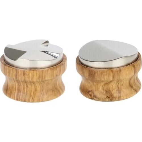 58MM Adjustable 304 Stainless Steel Powder Dispenser Espresso Coffee Press