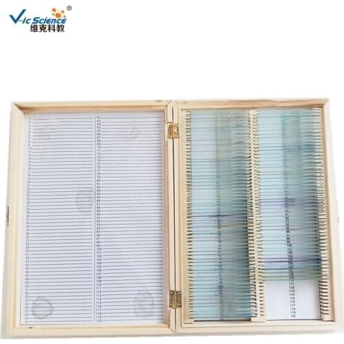 91 Items Eeducational Slides for Senior High Schools Microscope prepared Slides