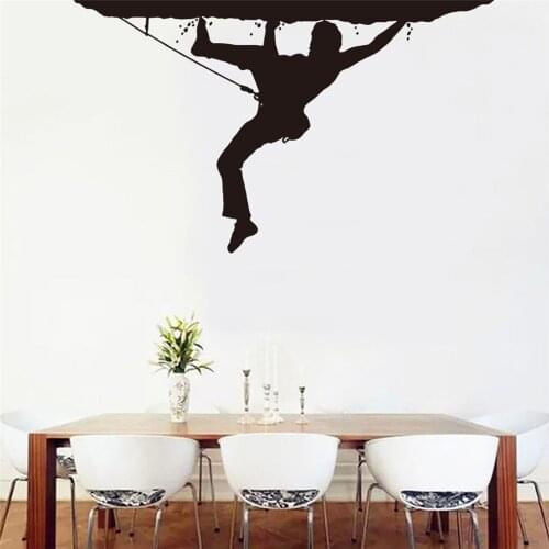 Climbing Wall Sticker Decorations For Home Mobile Creative Wall Aattached With Decorative Wall Window Decoration Stickers