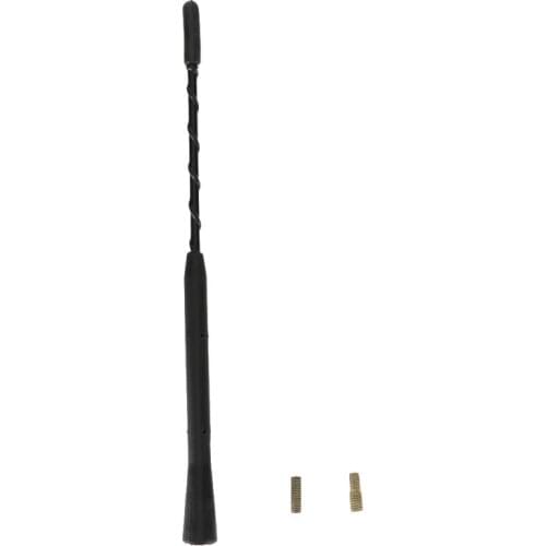 Car antenna car styling 9" Black Car Roof Radio Antenna with Two Screws Replacement Automobile Accessories antenna car auto