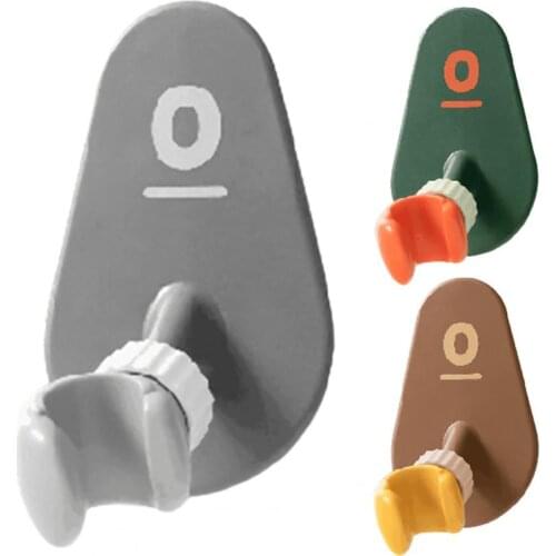 Shower Holder Punch-free Adjustable ABS Bathroom Strong Bearing Capacity Shower Stand for Home