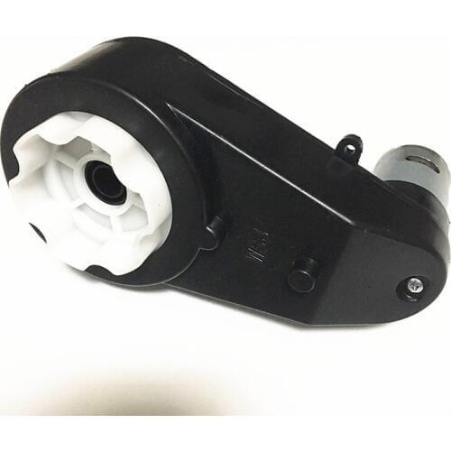 Children electric car gearbox with motor 24v kids ride on electric car motor gear box,baby car reducer gearbox,555 gearbox