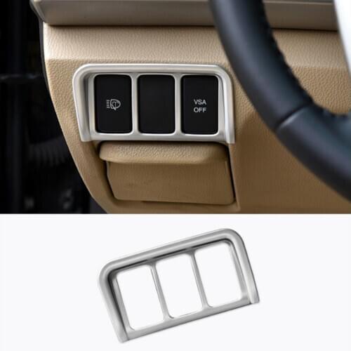 FOR Honda Accord 8th 2008-2012 Silver headlight adjustment frame cover trim 1pcs