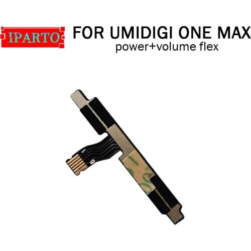UMIDIGI ONE MAX Side Button Flex Cable 100% Original Power + Volume button Flex Cable repair parts for UMIDIGI ONE MAX