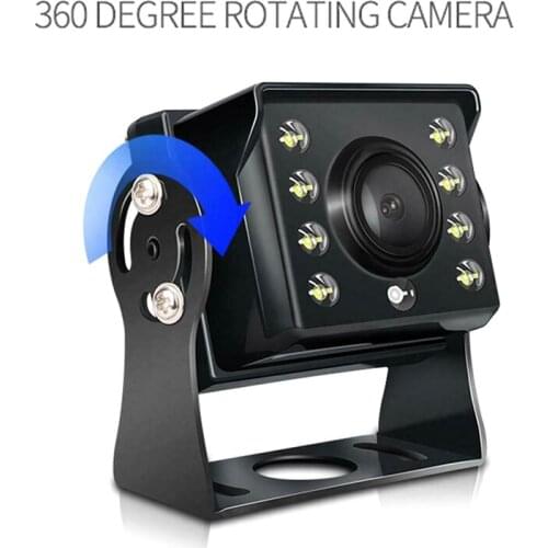 Hot sale 12-24V Wired Car monitor TFT LCD Rear View Camera Track rear Camera Monitor For Truck Bus Parking Rear view System