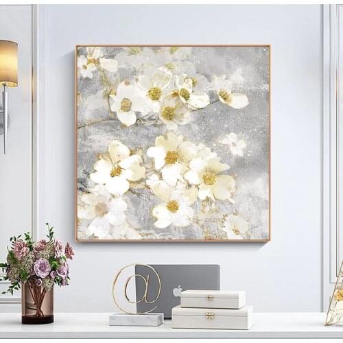 Blossom Picture hand painted Oil Painting On Canvas Modern Flower painting Wall Art Canvas Art Oil Painting For Home Wall Decor