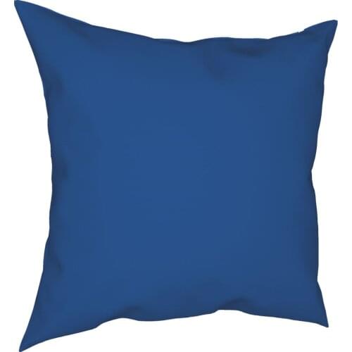 Classic Blue Solid Color Background Pillowcover Home Decorative Cushions Throw Pillow for Living Room Double-sided Printing