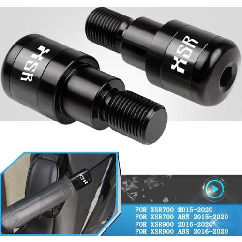 Motorcycle Handlebar Cap Hand Grips Bar End Plug Accessories For Yamaha XSR700 XSR900 XSR 700 900 ABS 2016 2017 2018 2019 2020