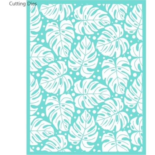 Turtle Leaves Printed Self-Adhesive Silk Screen Printing Stencil Mesh Transfers For Pillows T-Shirt Diy Home Decoration