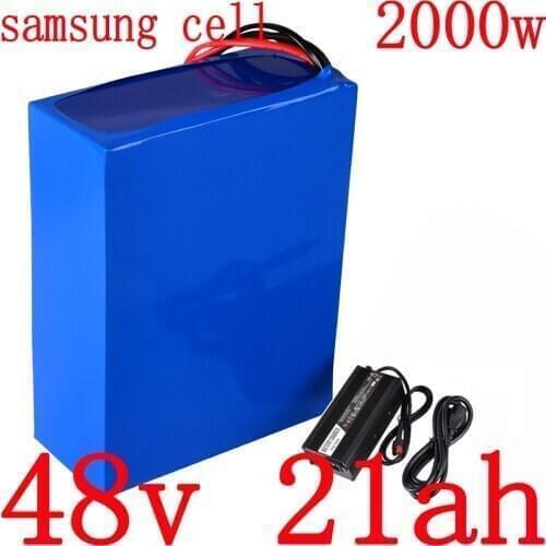 48V Lithium Battery 48V 2000W 1000W Electric Bike Battery 48V 25Ah 22Ah 20Ah 18Ah 15Ah 13Ah 10Ah Ebike Battery Use Samsung Cell