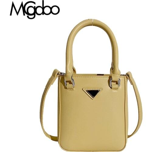 Mgcdoo Brand Designer Handbag High Quality Pu Leather Shoulder Bag Women Trendy Small Handbags Vintage Mini Bag