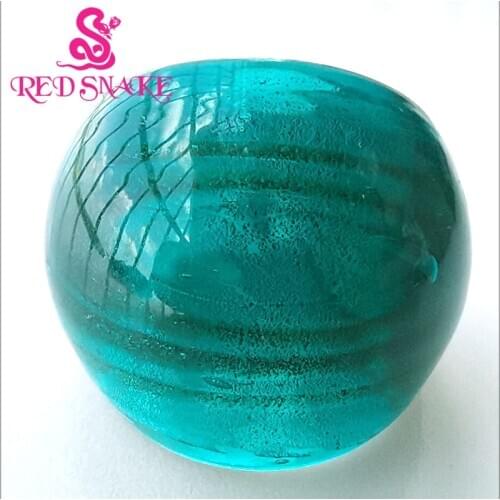 RED SNAKE Brand Fashion Ring Handmade Murano Glass Multifarious Rings RSMG0000#312
