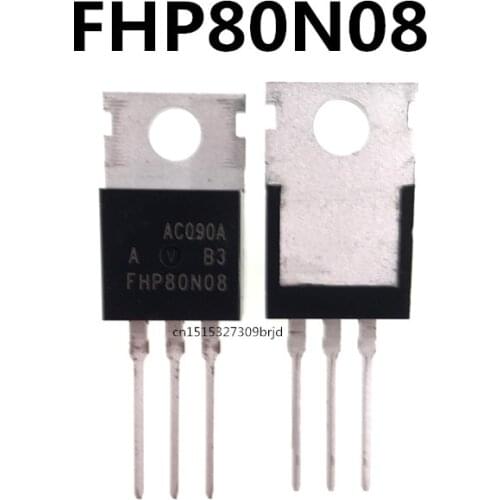 Original new 5pcs/ FHP80N08 80N08 80A/80V TO-220