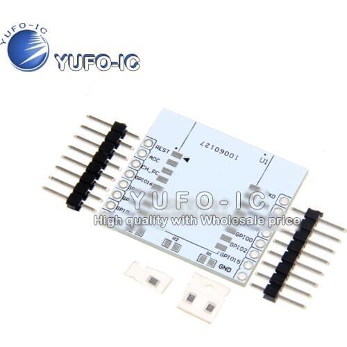 DIY serial WIFI ESP8266 Module Adapter Board ESP-07 ESP-12 (module not included)