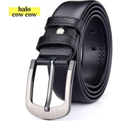130 140 150 160cm Large Size Belts for Men Brand Luxury Designer Leather Vintage Waist Big Plus Size Pin Buckle Belt Accessories
