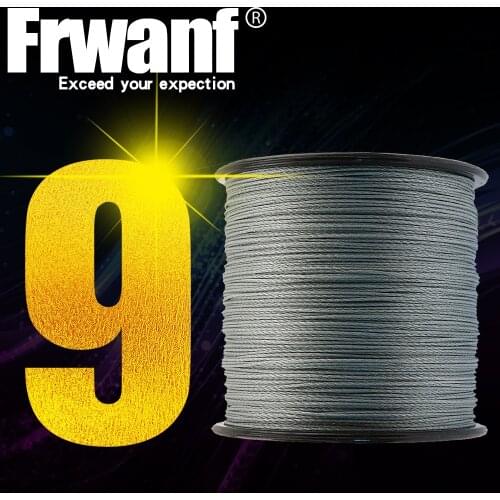 Frawnf 9 Braid Braided Fishing Line Japan Super Strong Multifilament Fishing Lines 300M A braid of Braids Rod Wire 15-310LB