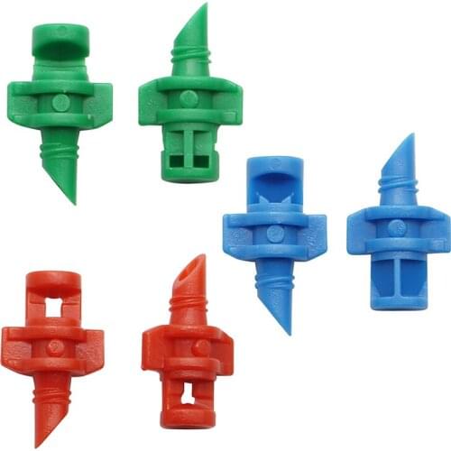 Garden Sprinkler 90/180/360 Angle Simple Refraction Nozzle Sprinkler Agriculture Fruit Tree Irrigation Mist Sprayer 500 Pcs
