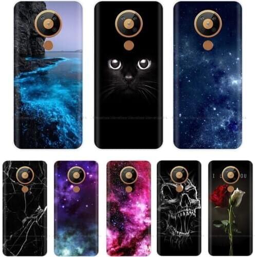 For Nokia 5.3 Case Silicone Soft TPU Back Cover Phone Case For Nokia 5.3 TA-1234 TA-1227 TA-1223 TA-1229 Nokia5.3 Case Cover Bag