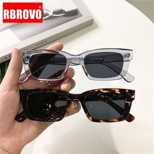 RBROVO Small Cat Eye Sunglasses Women 2021 Vintage Glasses For Women/Men Luxury Brand Eyewear Women Retro Gafas De Sol Mujer