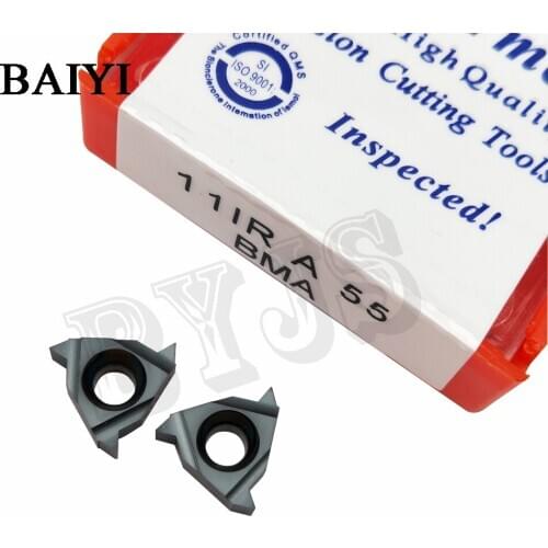 10pcs 11IR/11ER A55 BMA High quality Threading blade turning tools for Indexable tungsten carbide insert
