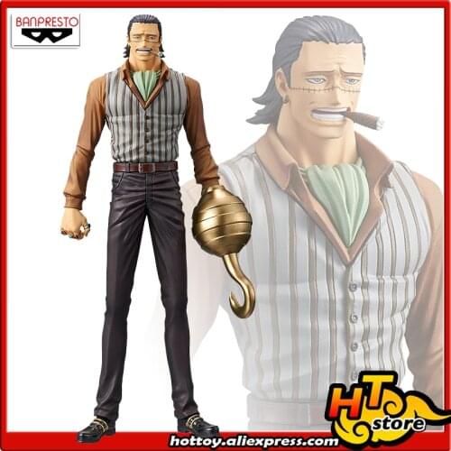 100% Original Banpresto DXF THE GRANDLINE MEN vol.4 Collection Figure - Sir Crocodile From "Movie ONE PIECE STAMPEDE"