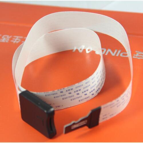 5pcs micro sd card reader extension cable TF to TF tf to tf cable 65cm for car GPS DVD DVR support 32G