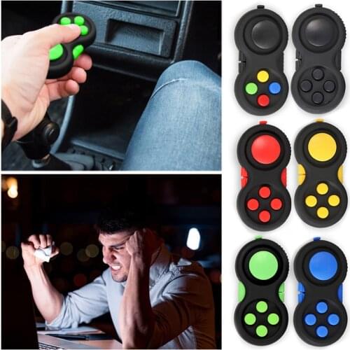 Anti Stress Toys For Adults Children Stress Relief Squeeze Hand Handle Anxiety Sensory Toy Christmas Gift Push Bubble Fidget