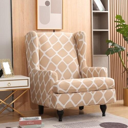 Stretch 1seat Armchair Sofa Cover for living room Slipcover Soft Fabric Chaise Longue Single Furniture Protector Cushion Couch