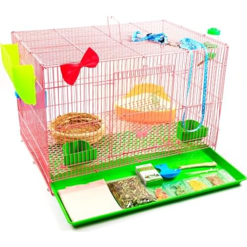 Rabbit Cage Dutch Pig Guinea Squirrel Lop Ear Pet Breeding Nest Extra Large