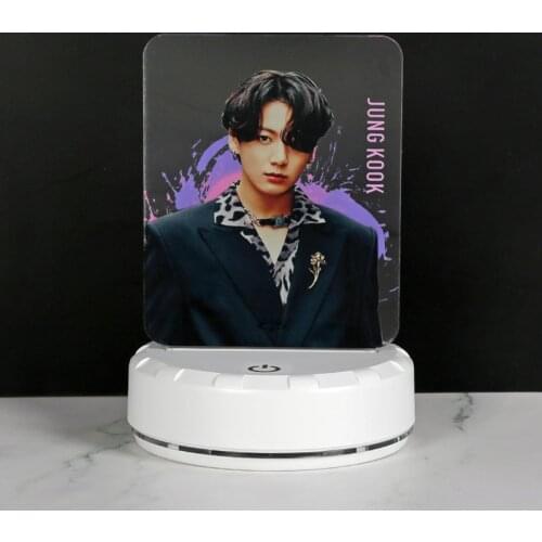 Kpop Light Stick Map Of The Soul 7 USB Color Changing Acrylic LED Lamps Living Room Bedroom Touch Control Night Light Home Decor