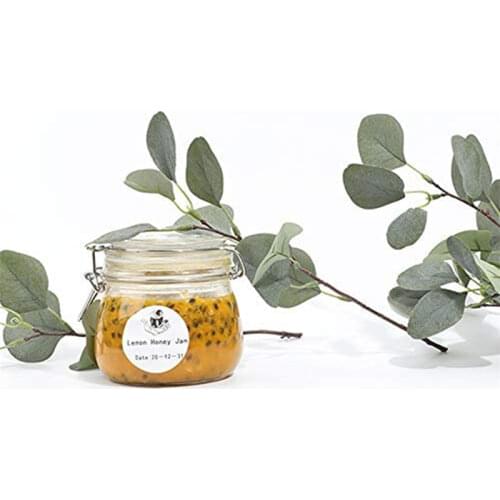 50X50mm circular self-adhesive thermal label thermal paper printing office efficient lovely circular storage classification