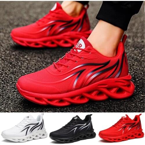 Large Size Summer Outdoor Sneakers Man Sport Shoes Men Brands Mens Running Sneakers Mens Sports Shoes Red Jogging GMB-1365