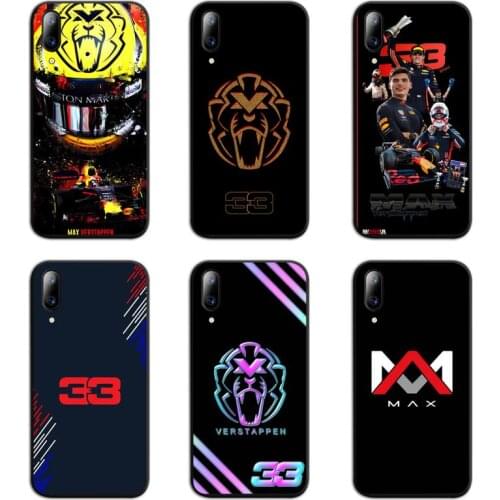 MAX F1 Racer 33 Number Phone Case For Vivo Y91c Y17 Y51 Y67 Y55 Y7s Y81 Y19 Y97 Y93 V17 vivos5