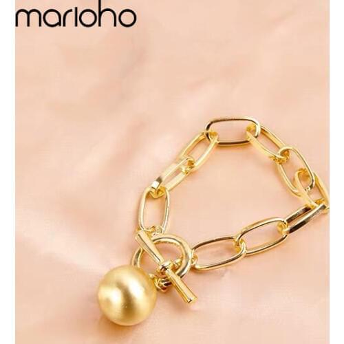 Marioho Bracelets With Pendants