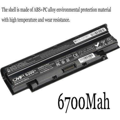 1PC New Laptop Battery Internal For Dell Inspiron 15R M4040 M5110 M4110 N4120