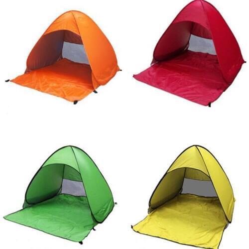 Wholesale Anti-UV awning Waterproof Fully automatic Camping tent Sunshade beach tent